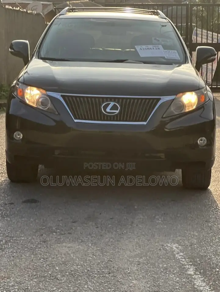 Lexus RX 350 FWD 2012 Black