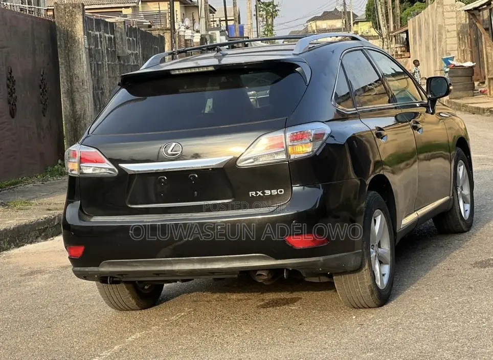 Lexus RX 350 FWD 2012 Black