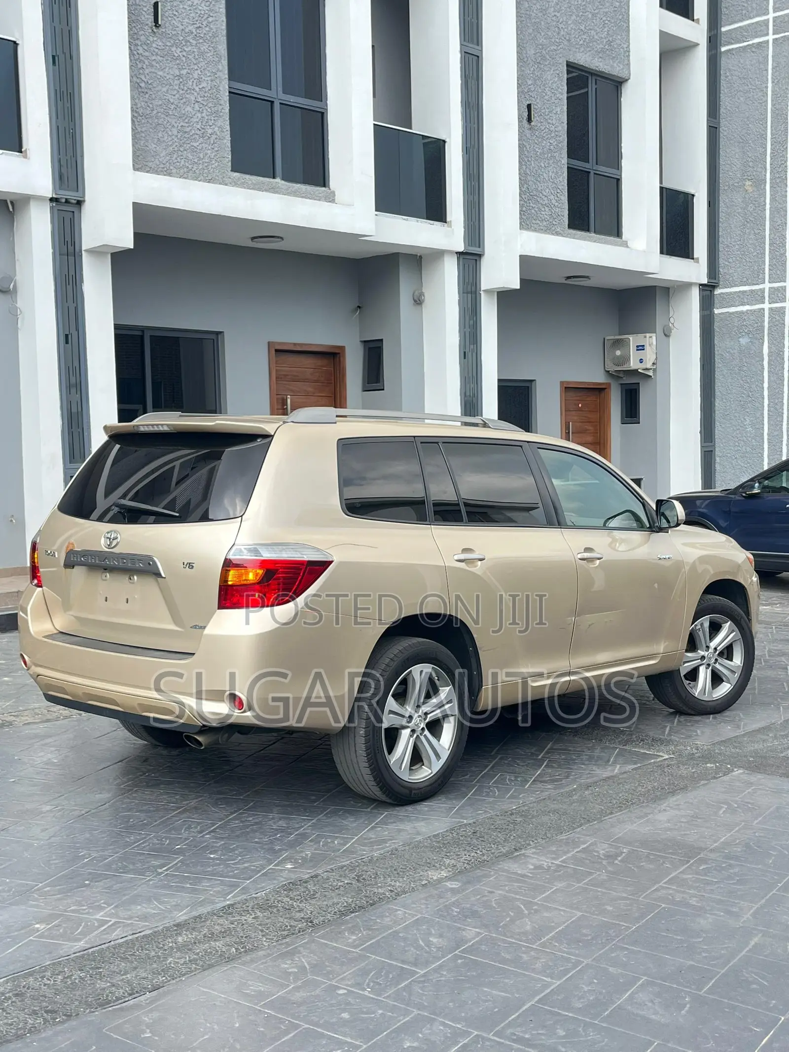 Toyota Highlander Sport 2008 Gold