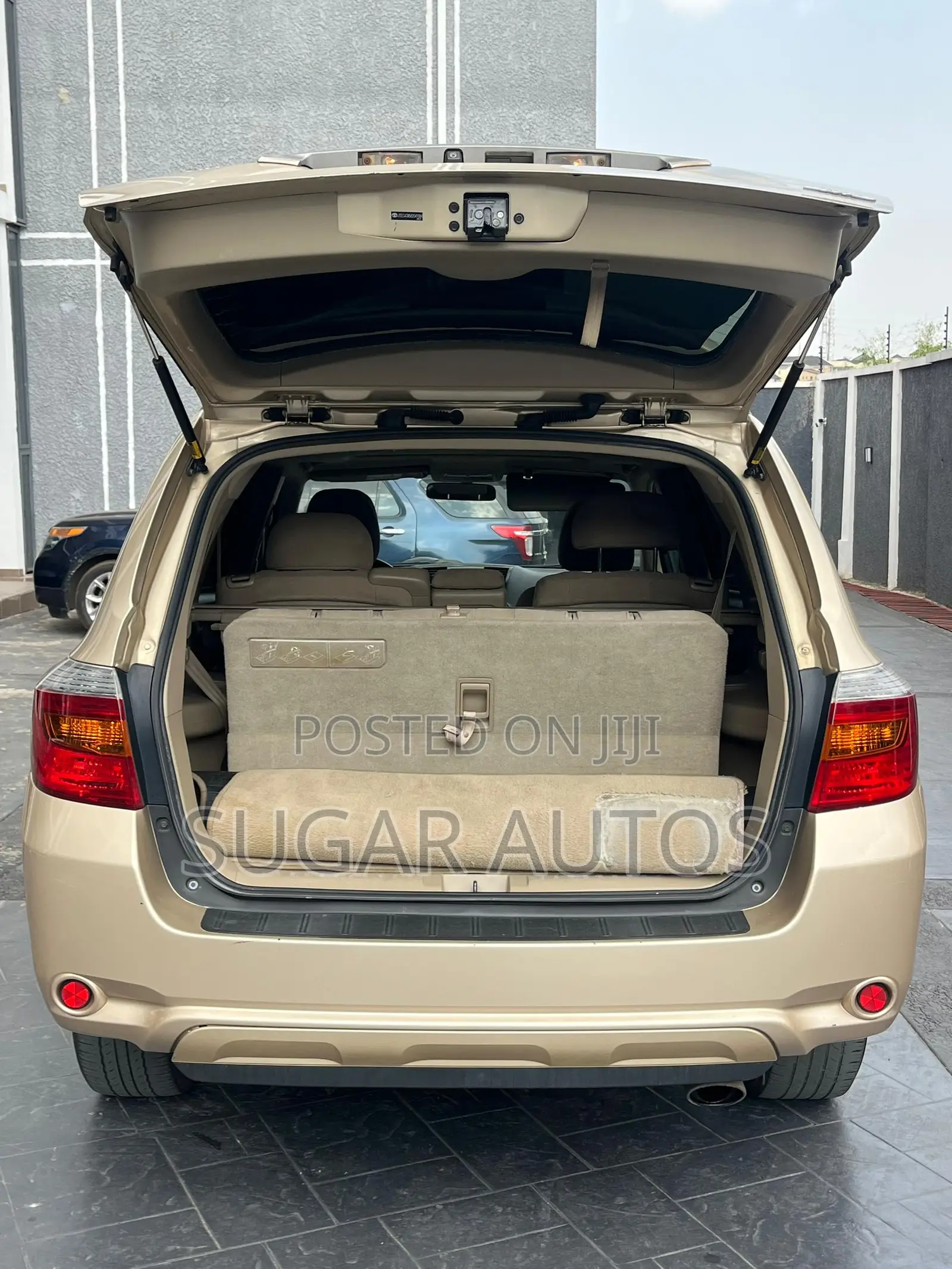 Toyota Highlander Sport 2008 Gold