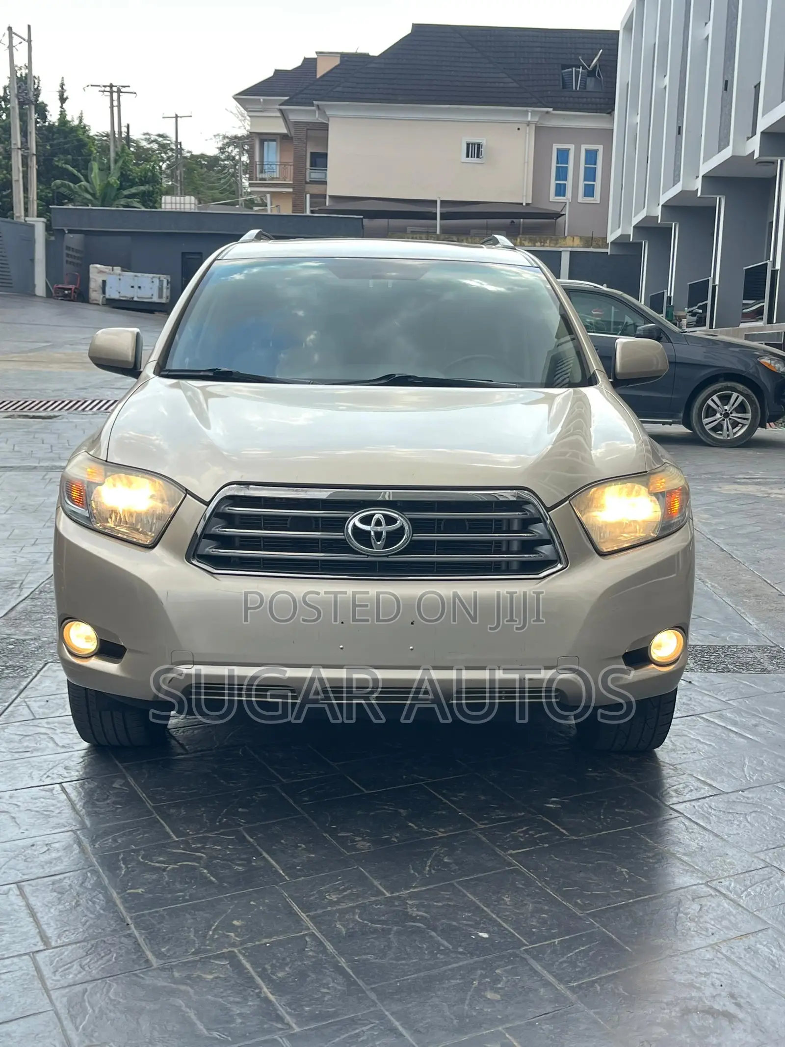 Toyota Highlander Sport 2008 Gold