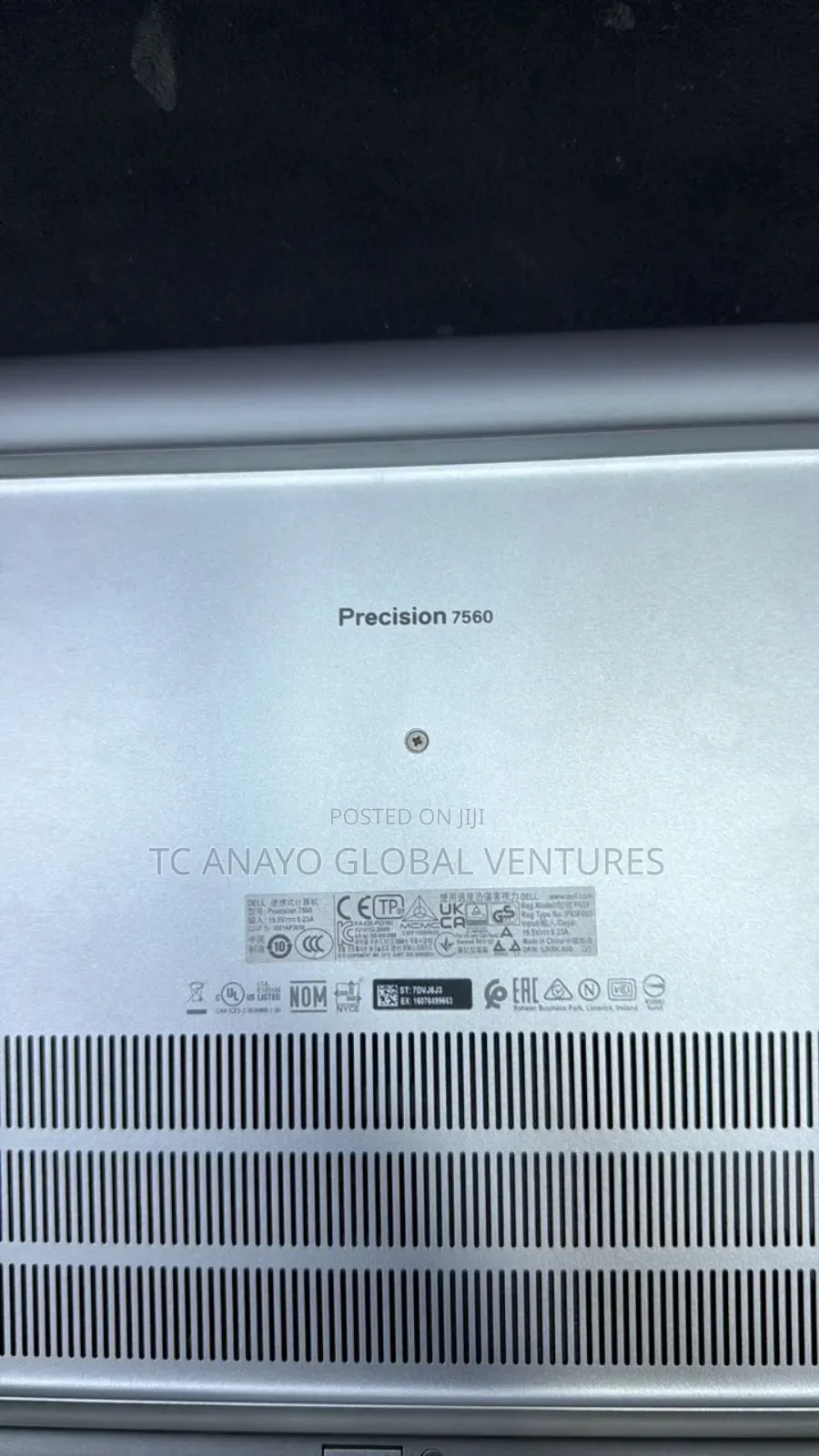 Laptop Dell Precision 7560 32GB Intel Core i7 SSD 512GB