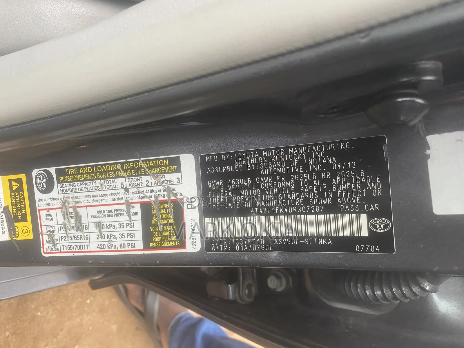 Toyota Camry 2014 Gray