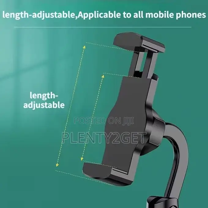 Multi - Functional Desktop Phone Stand for Live - Streaming. Supports