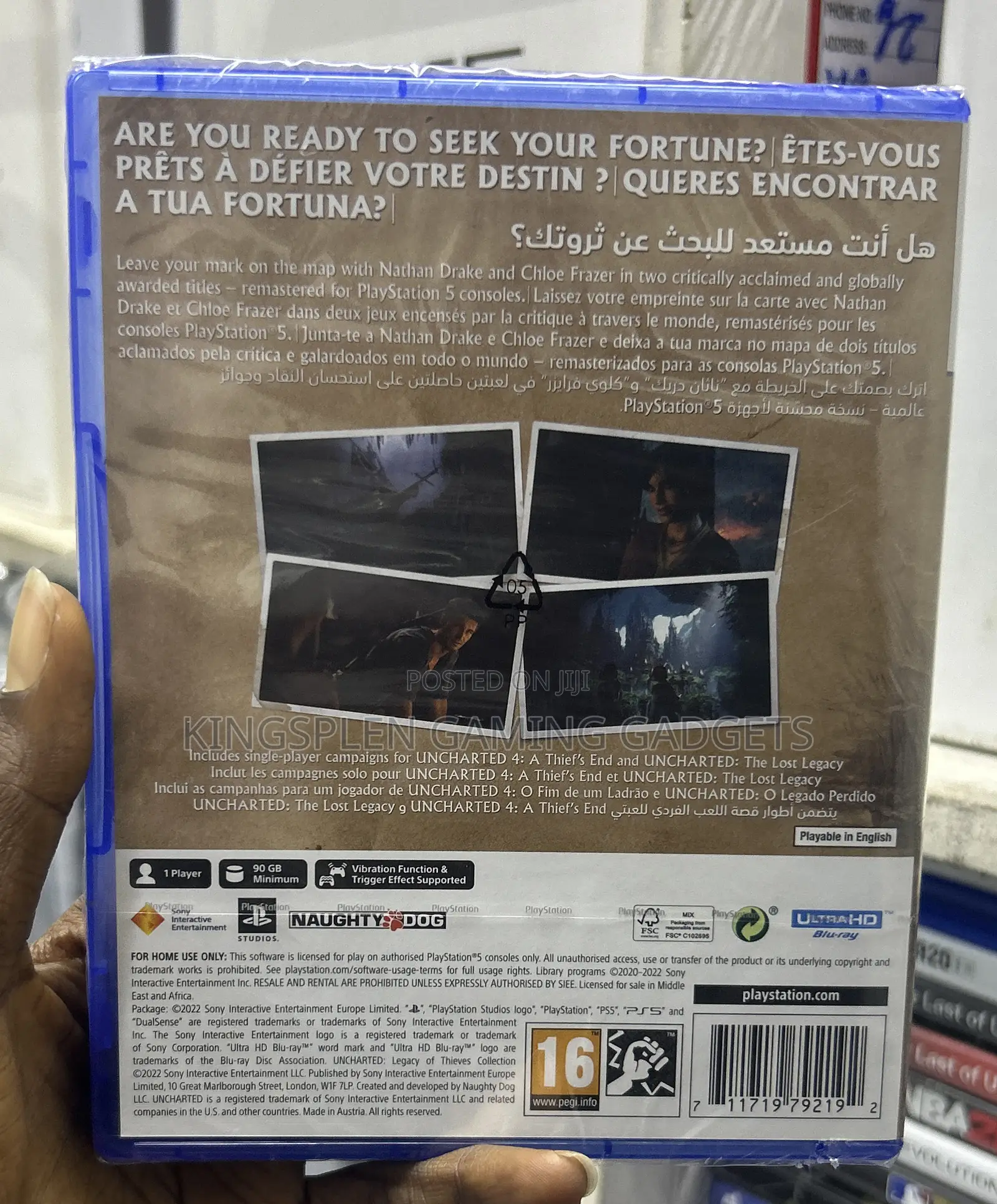 Uncharted Legacy of the Thieves Collection