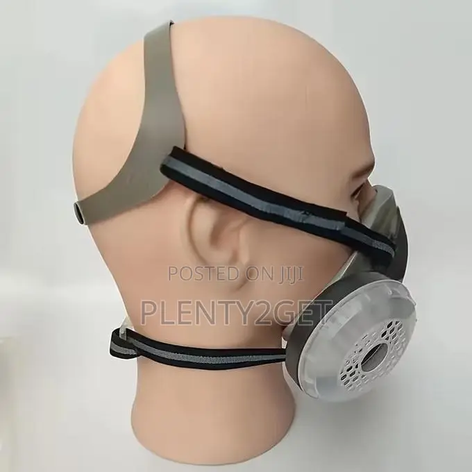 1 Set Reusable Respirator Half-face Mask, Dust Mask Set + 5pcs Filter