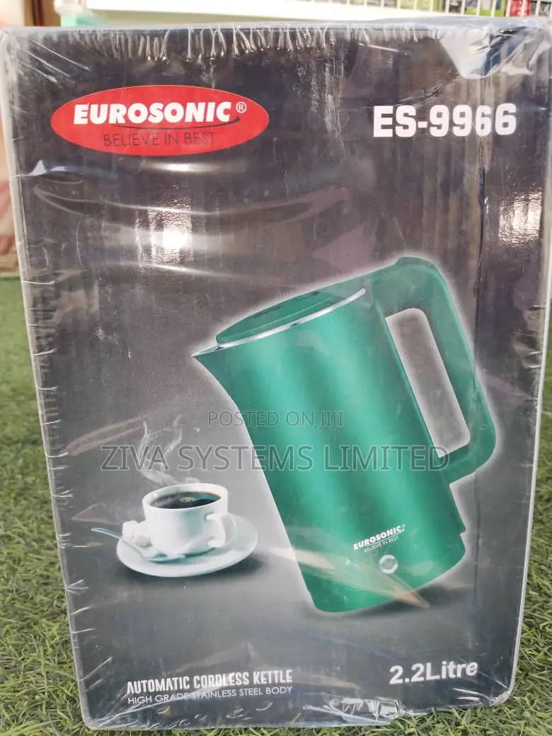 Eurosonic Automatic Cordless Kettle Es-9966