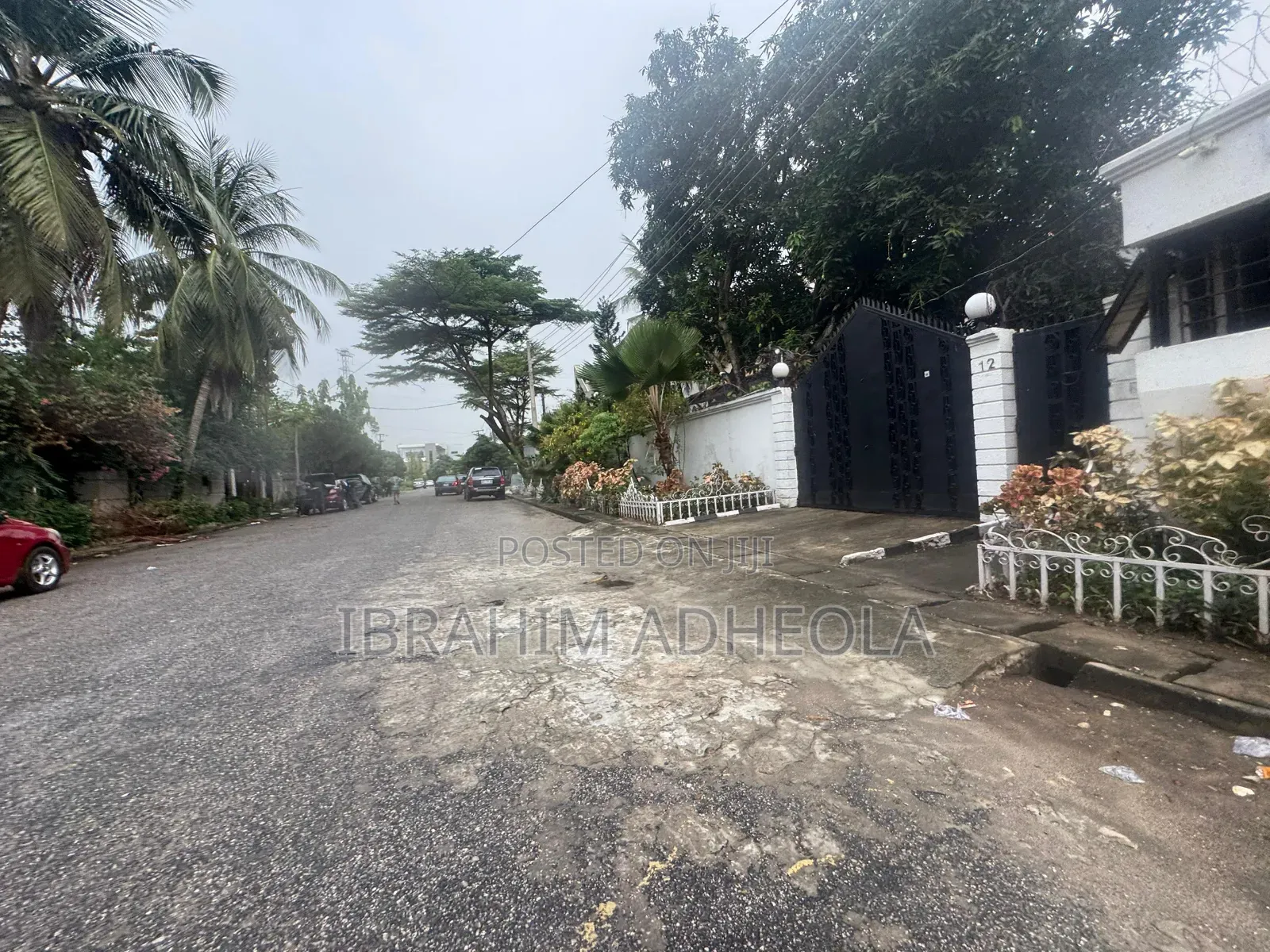 Land Measuring 1030sqm With 2units of 5bedroom Duplexes on It,