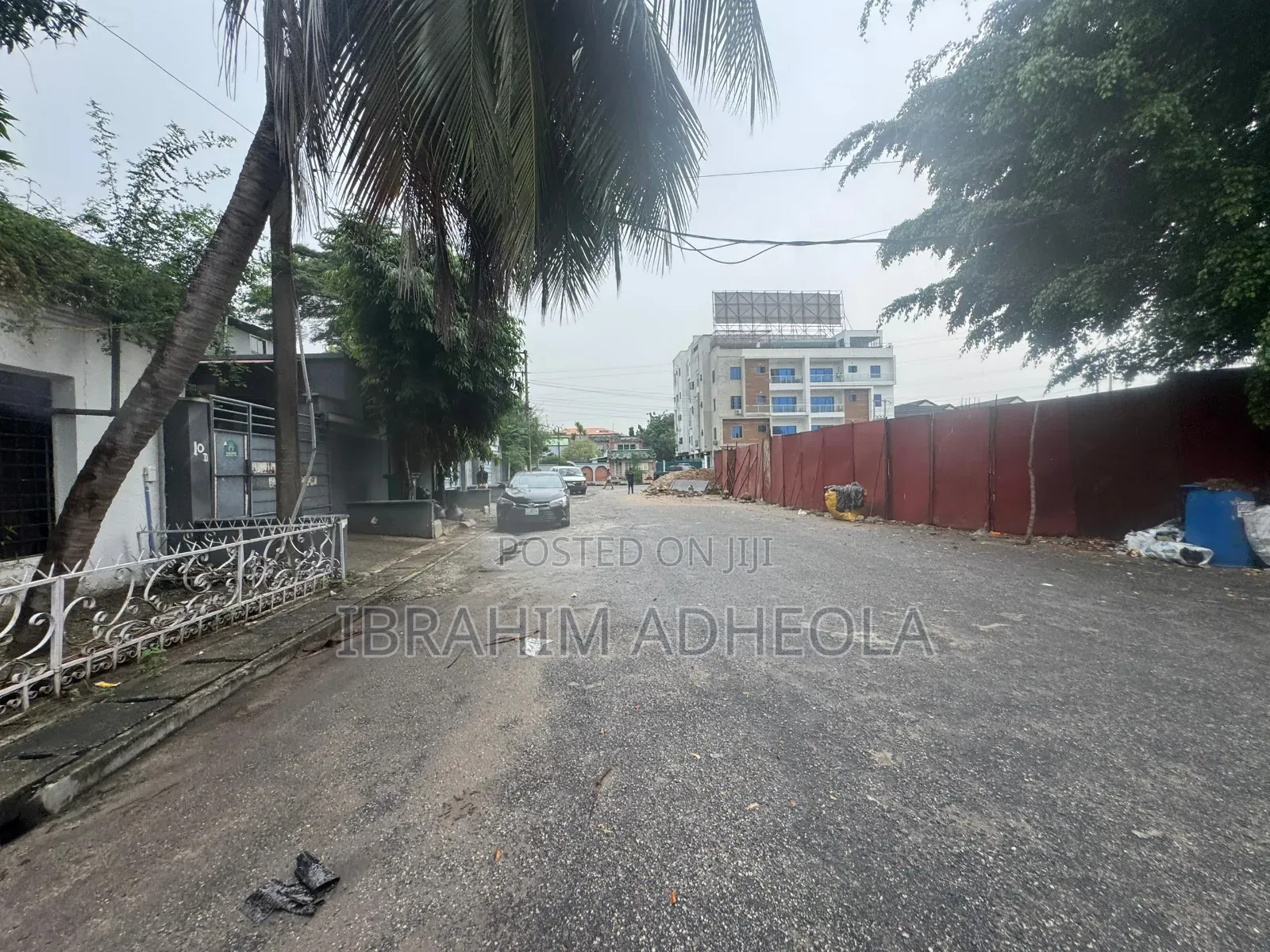 Land Measuring 1030sqm With 2units of 5bedroom Duplexes on It,