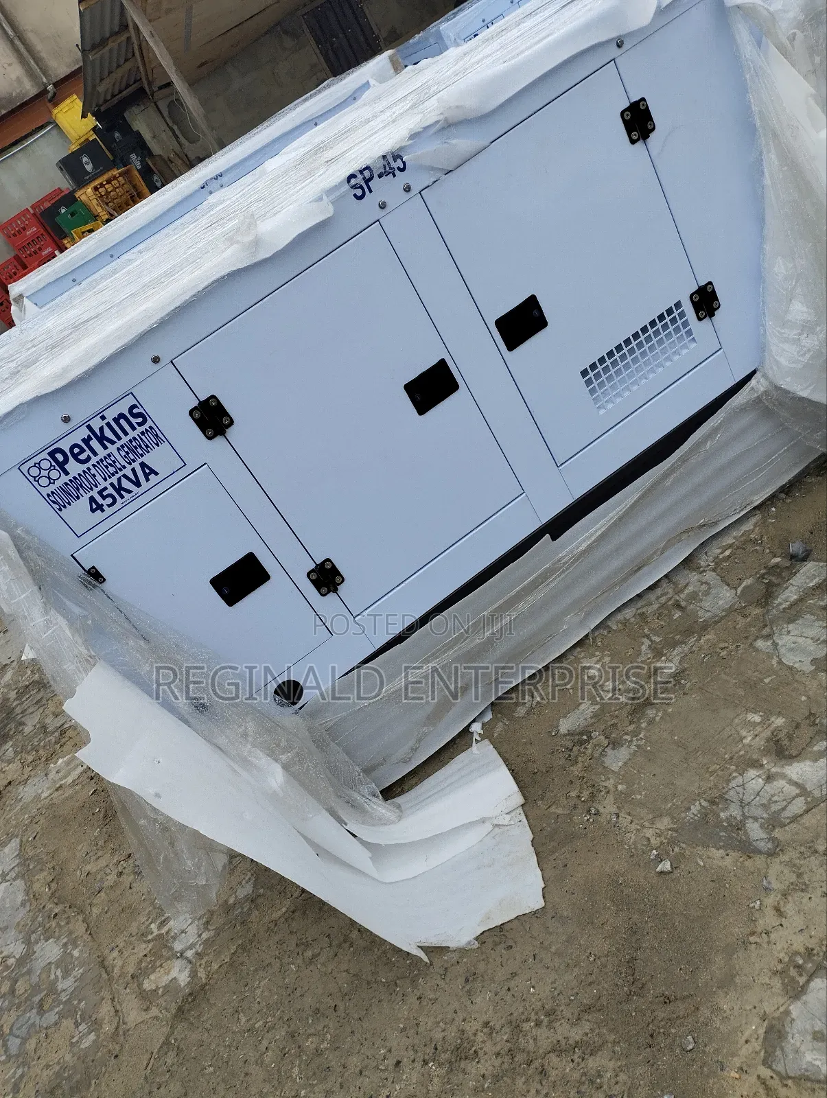 45 Kva Perkins Soundproof Diesel Generator