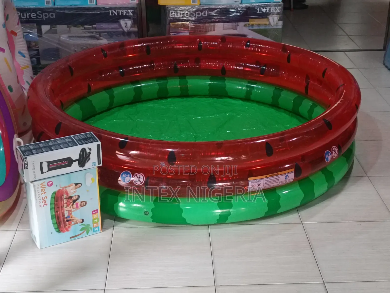 Intex Inflatable Watermelon Kids Pool