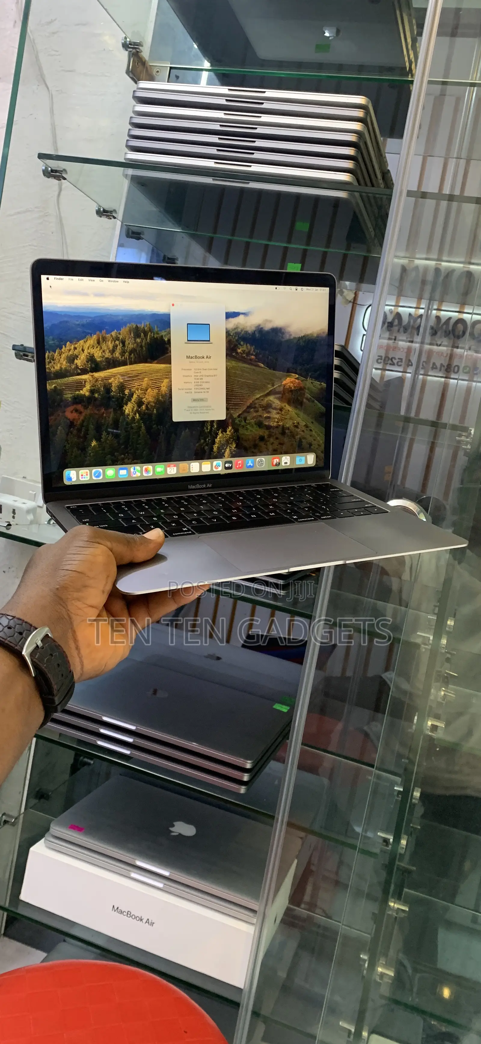 Laptop Apple MacBook Air 8GB Intel Core i5 SSD 256GB