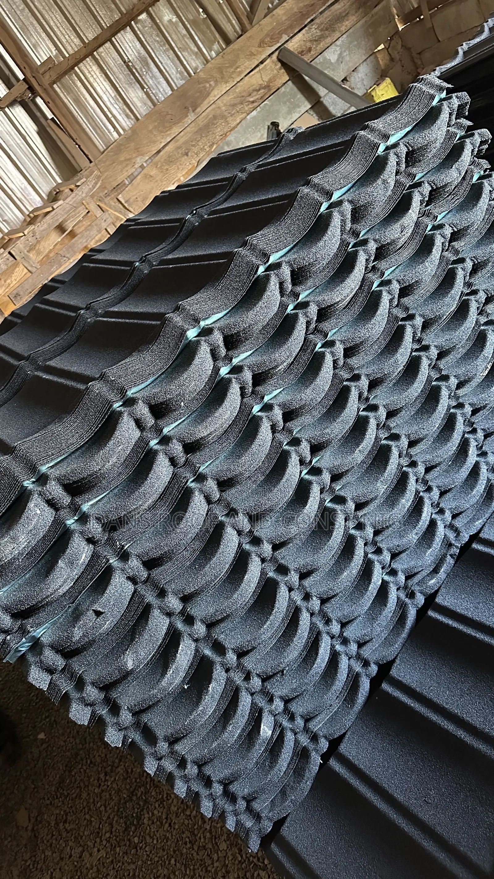 Black Bond Stone Coated Roof Tiles