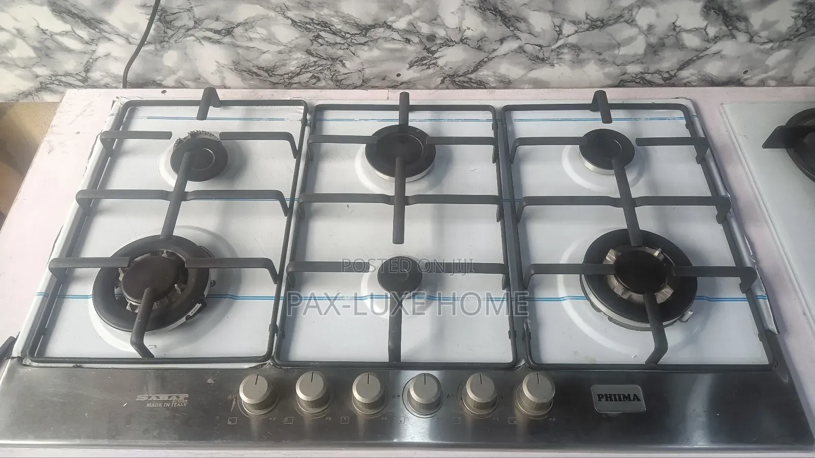 6 Burner Built-in Gas Stainless Steel Hob With Warranty