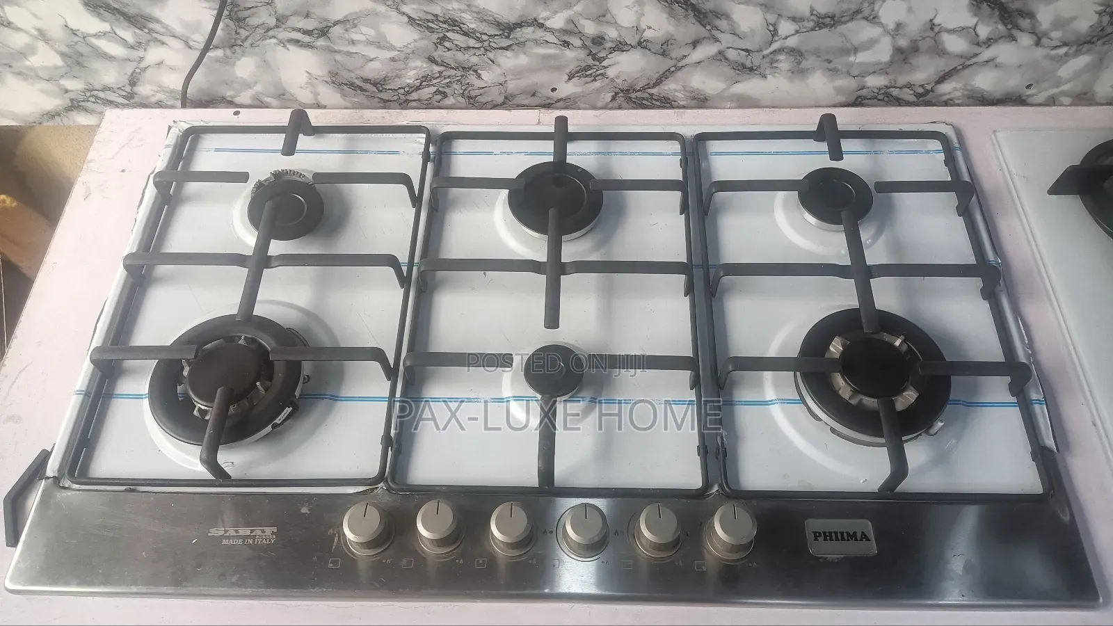 6 Burner Built-in Gas Stainless Steel Hob With Warranty