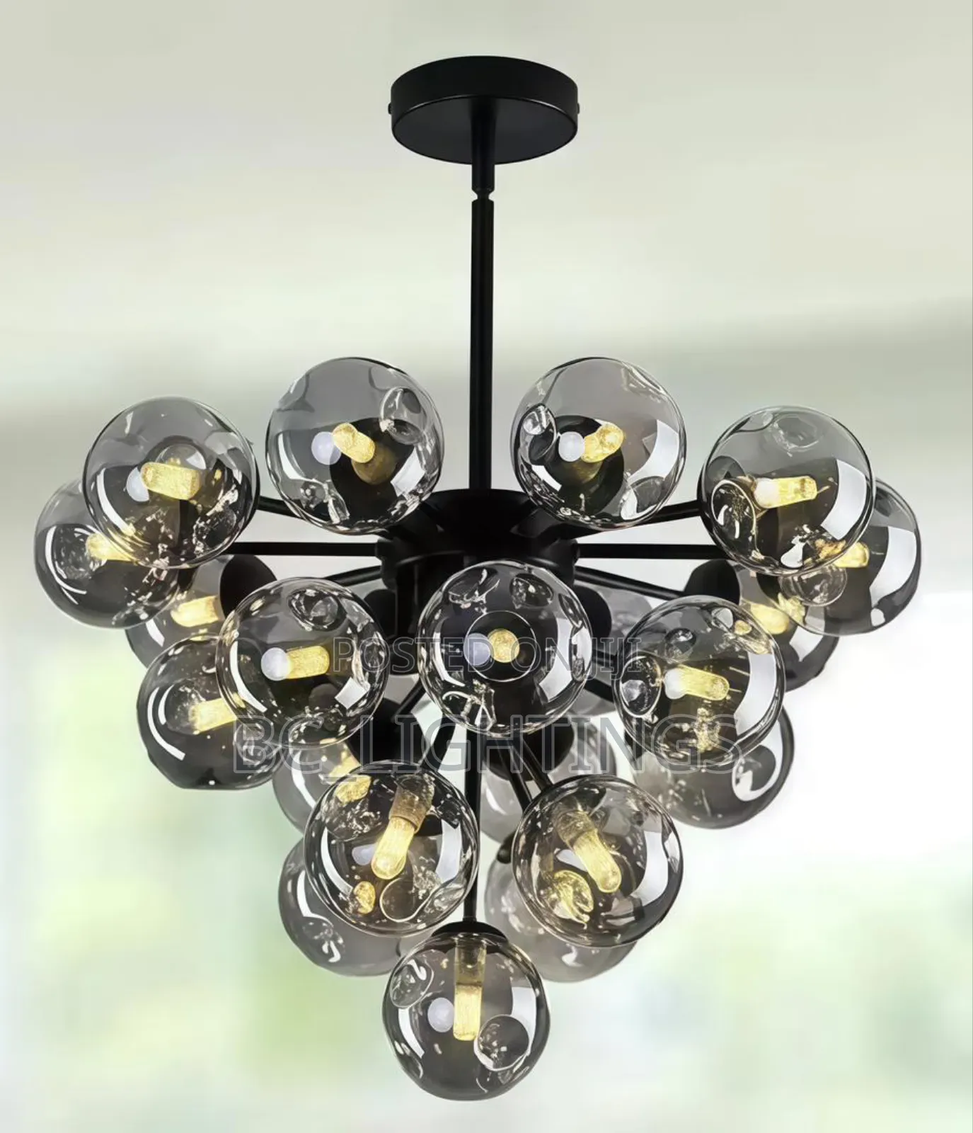 Nordic Chandelier Light 22 Glass