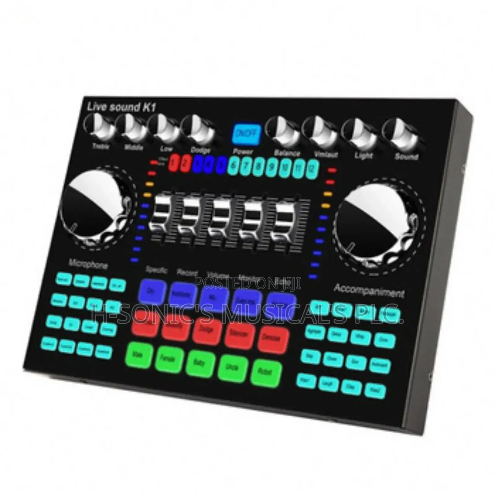 Professional Portable Bluetooth K1live Soundcard.
