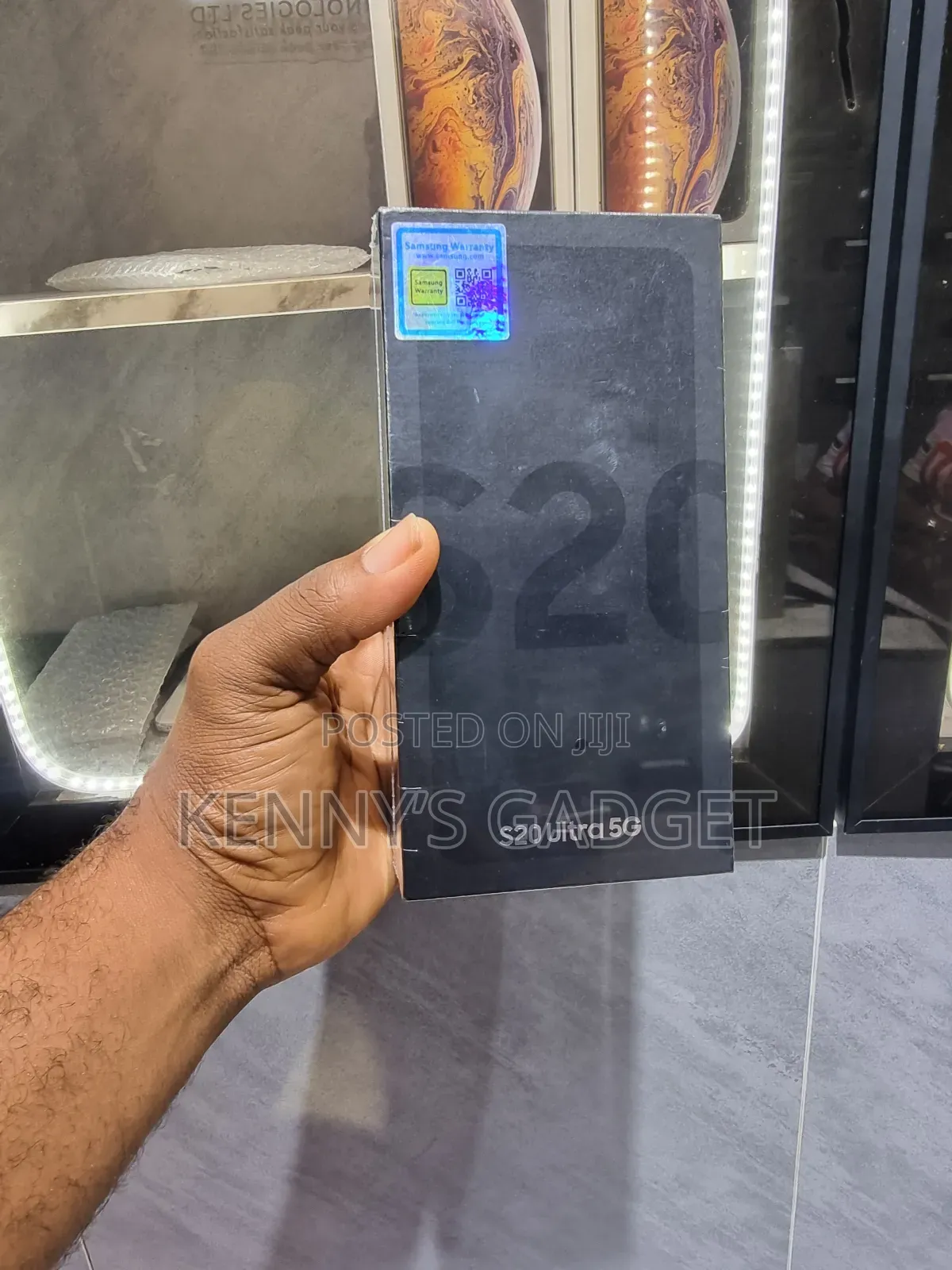 New Samsung Galaxy S20 Ultra 256 GB Black