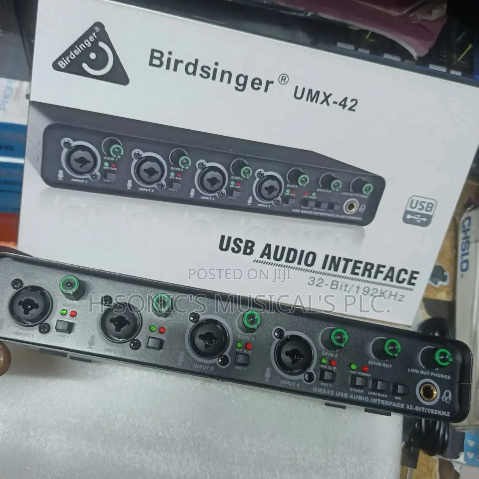 Birdsinger Umx-42 Live Soundcard.