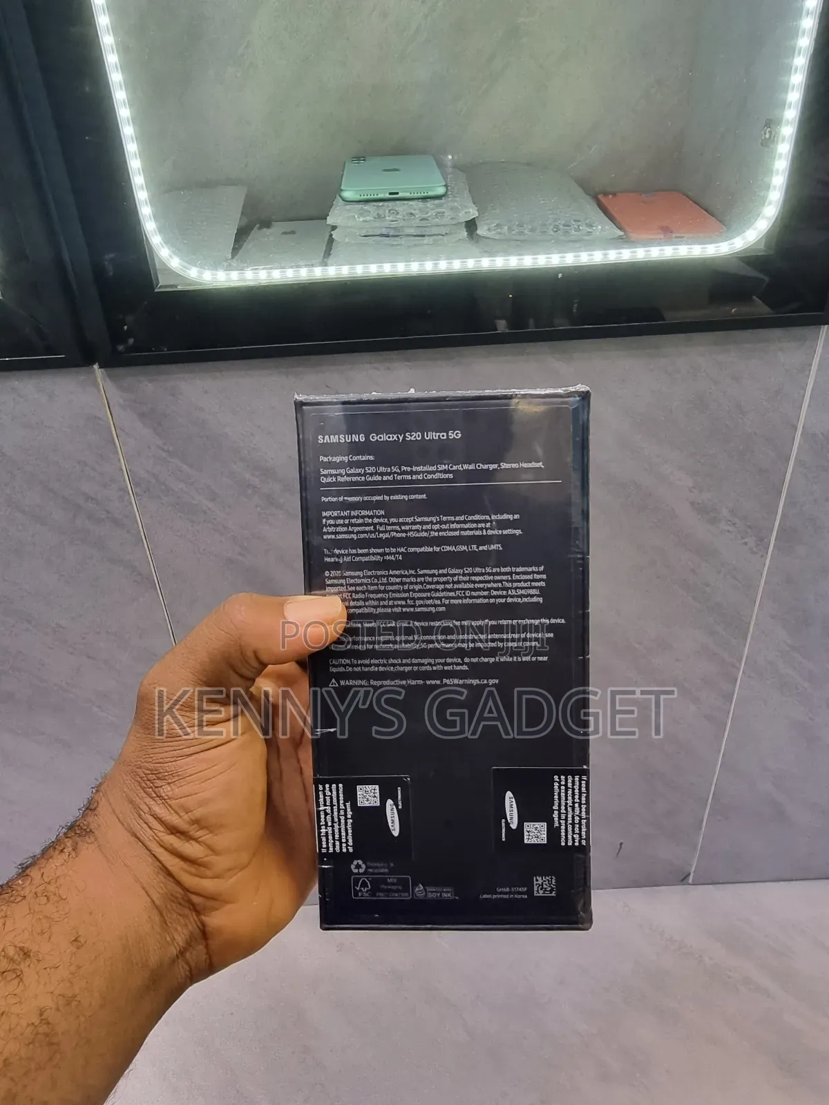 New Samsung Galaxy S20 Ultra 5G 256 GB Black