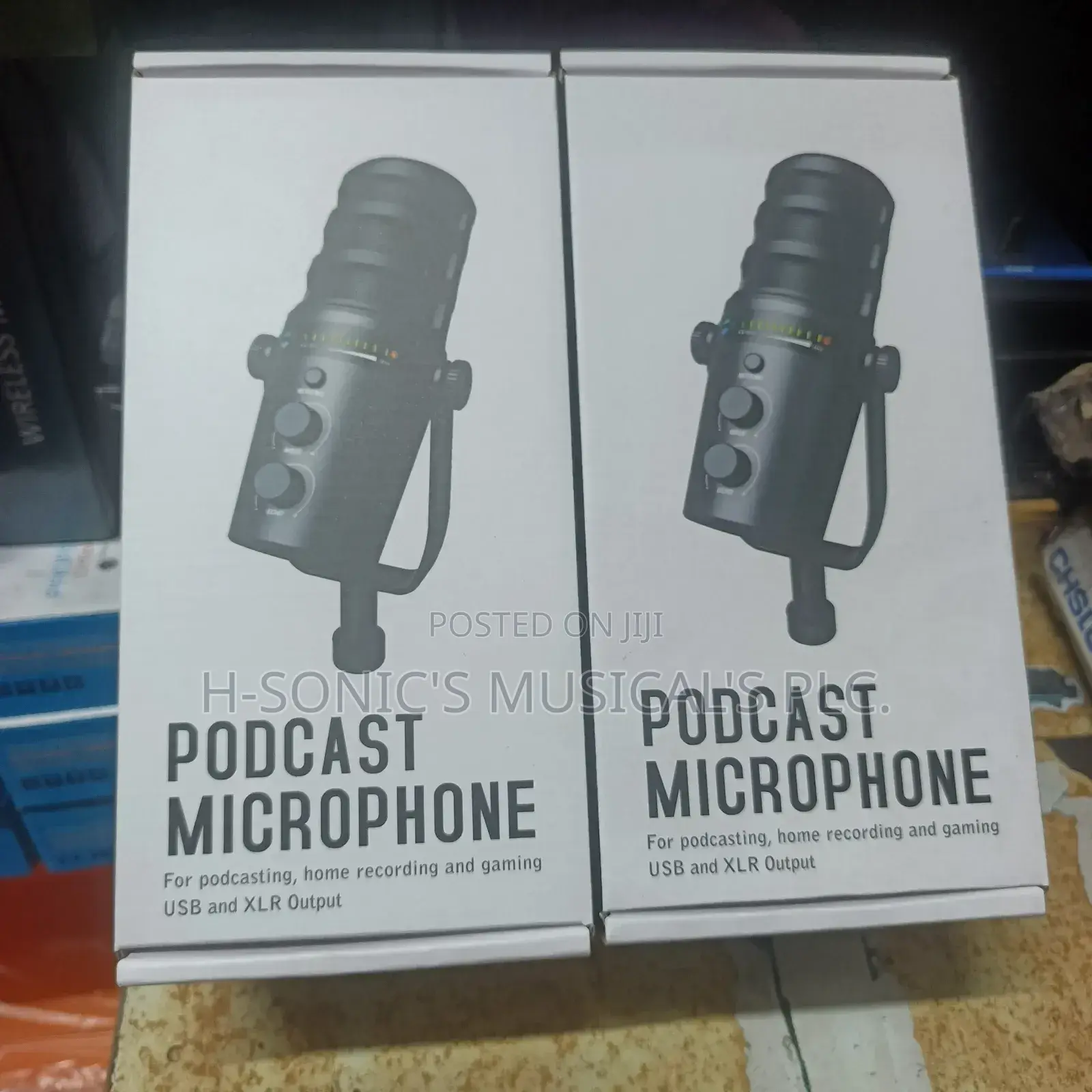 Professional Podcast Microphone.