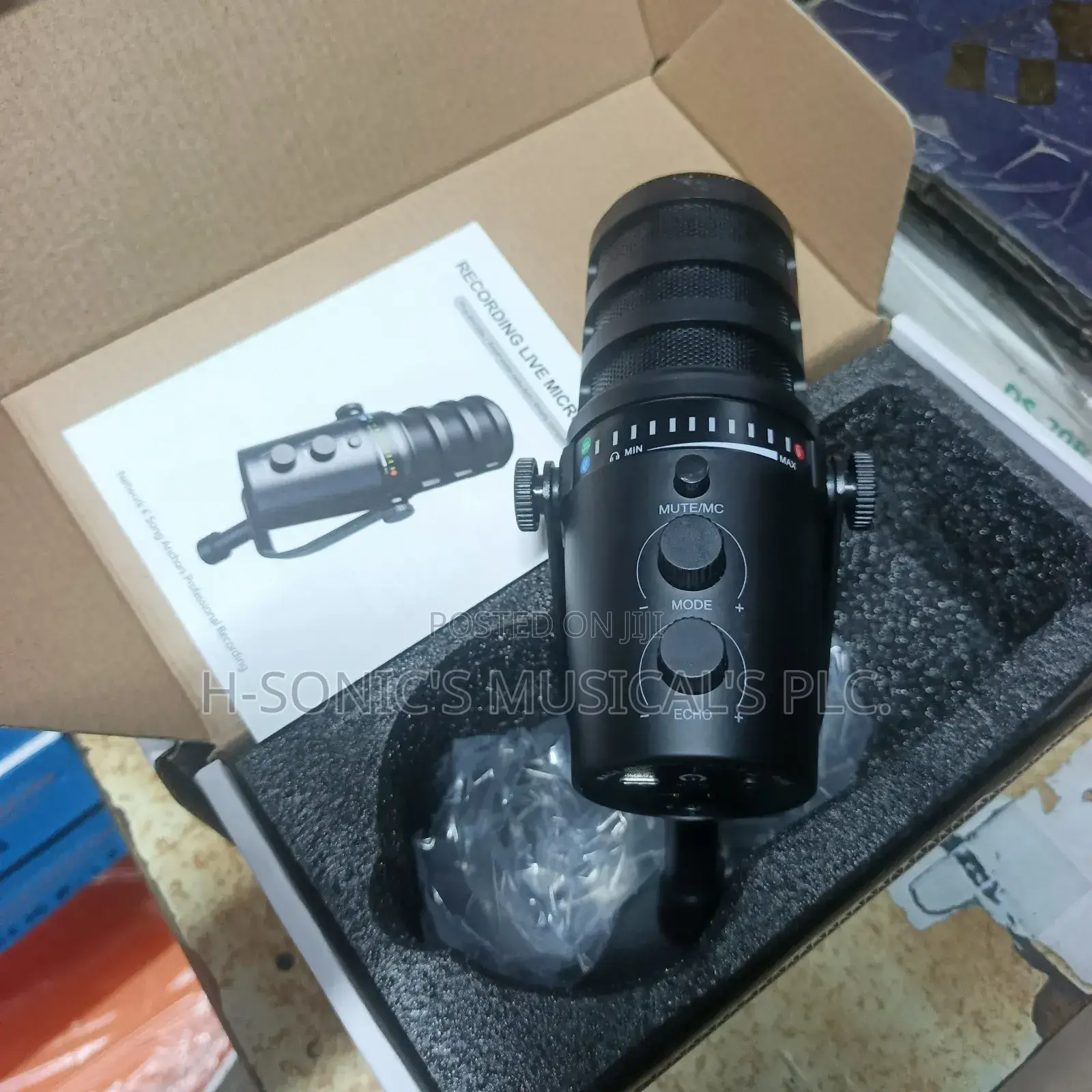 Professional Podcast Microphone.