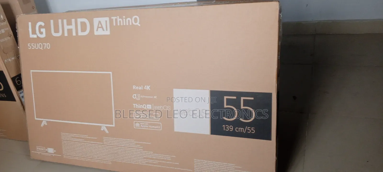 55 Inches Lg Tv With Ai Processor 