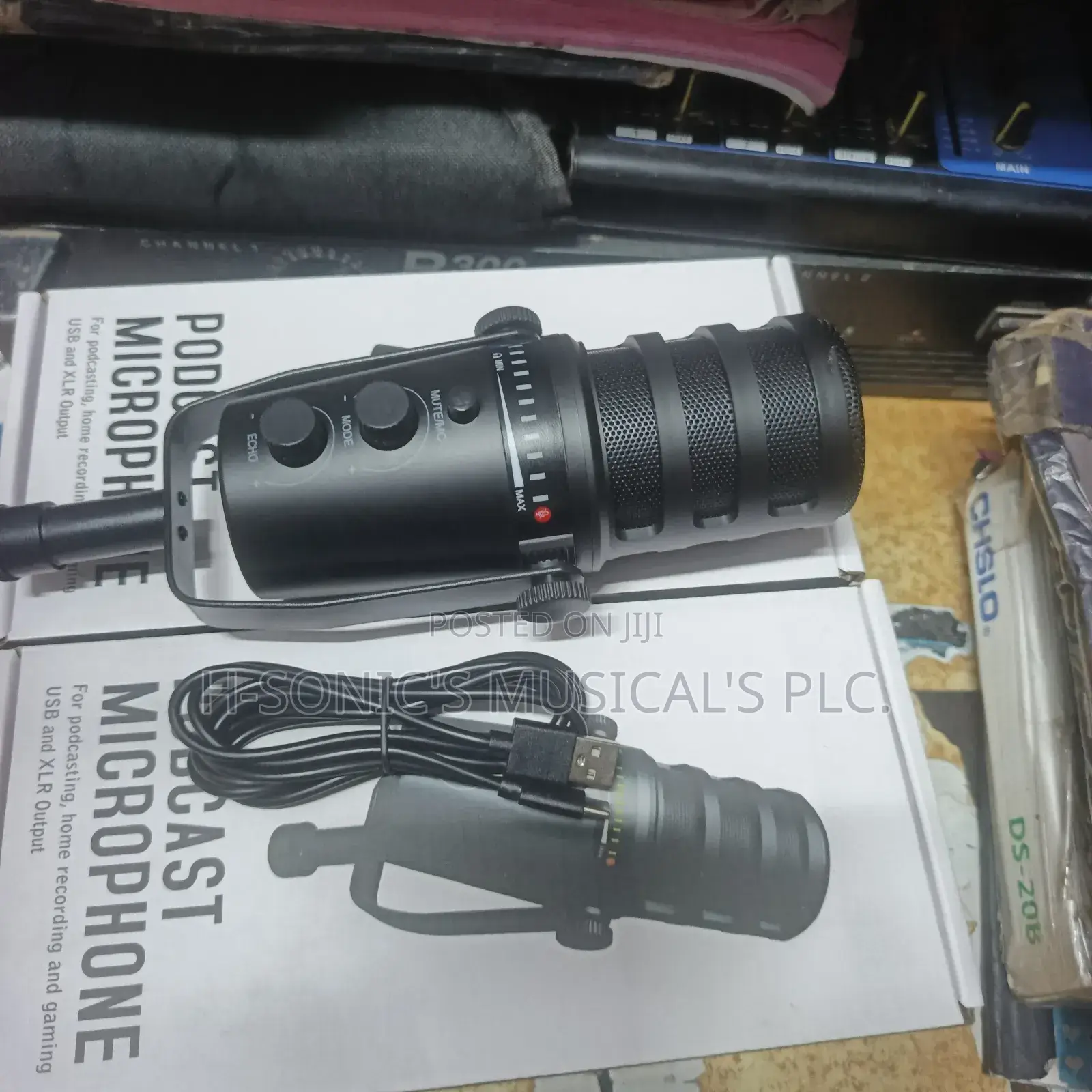 Professional Podcast Microphone.