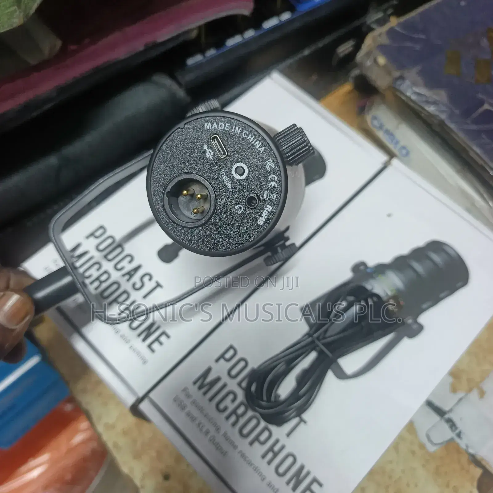 Professional Podcast Microphone.