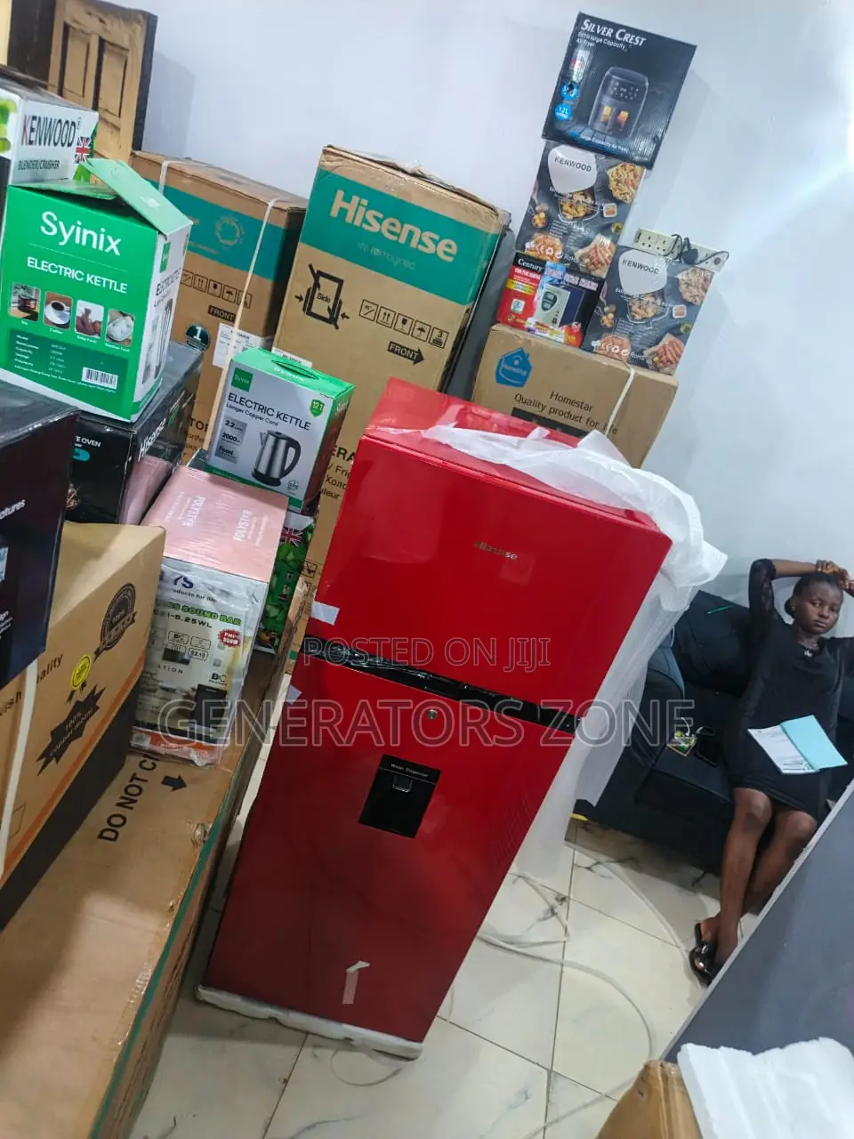 Double Door 205 Litres Hisense 205drb Fridge Water Dispenser Model