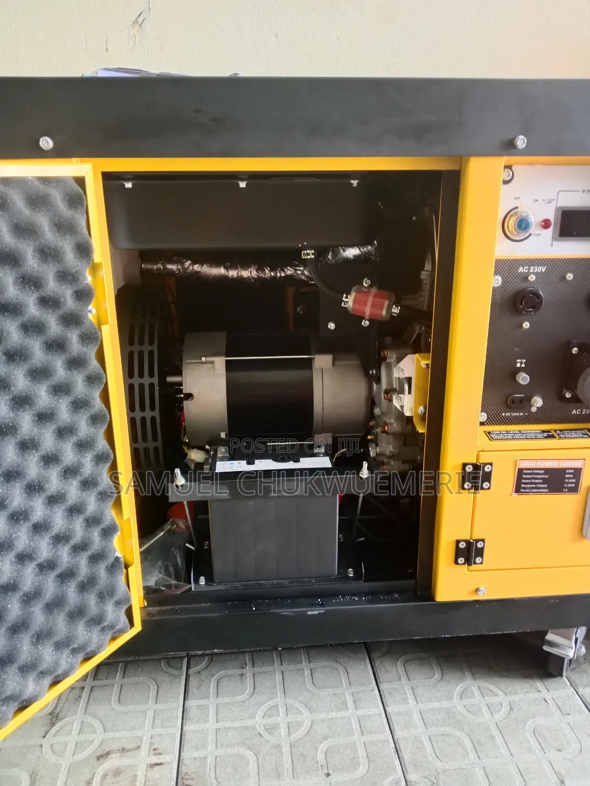 Cuz Power Diesel Generator 15kva Copper Coil