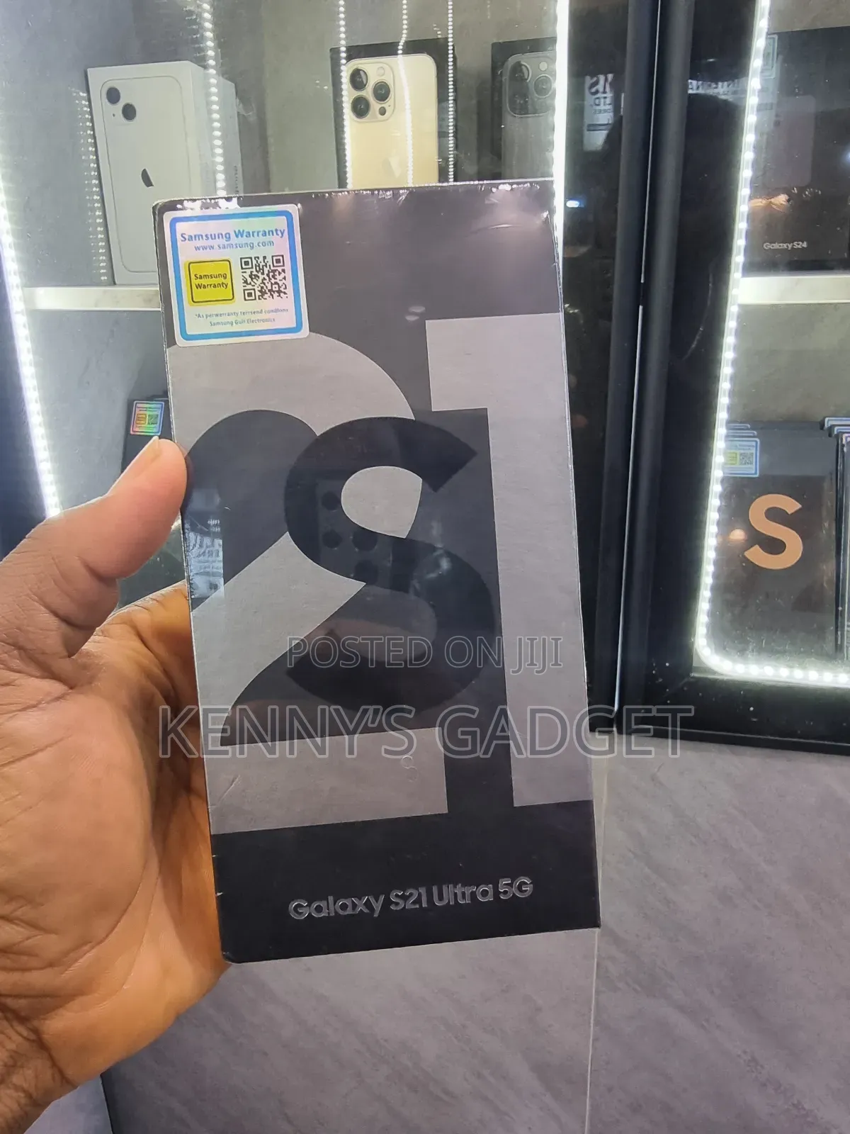 New Samsung Galaxy S21 Ultra 5G 128 GB Black