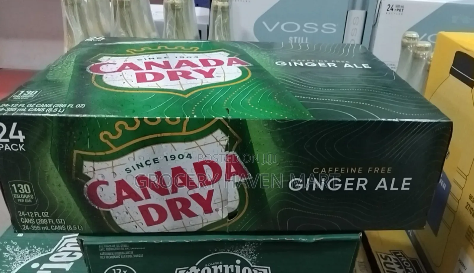 Canada Dry Ginger Ale 355ml Cans, 24 Pack