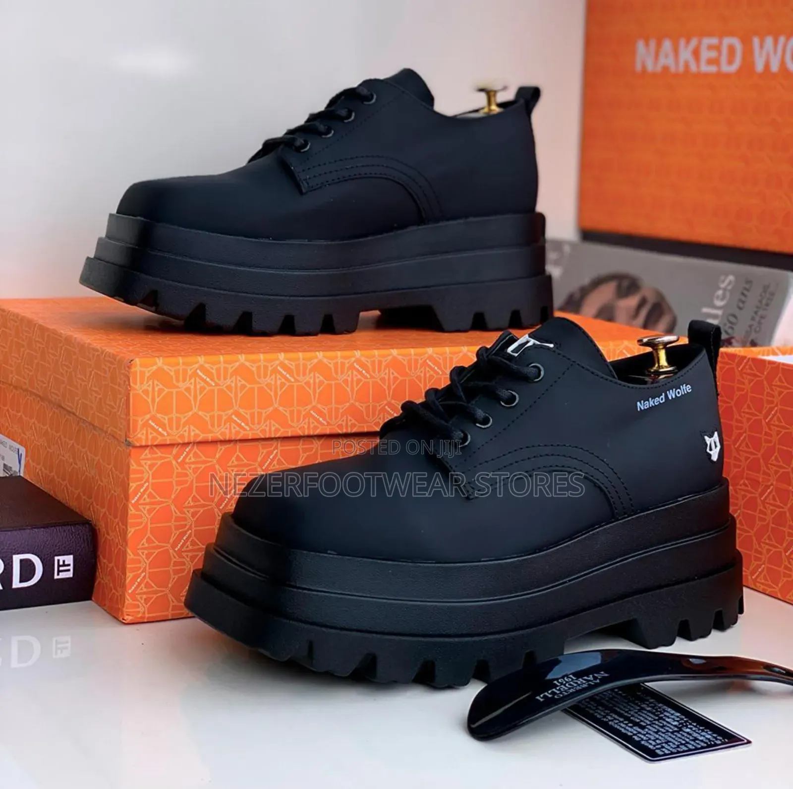 Original Naked Wolf Shoes.