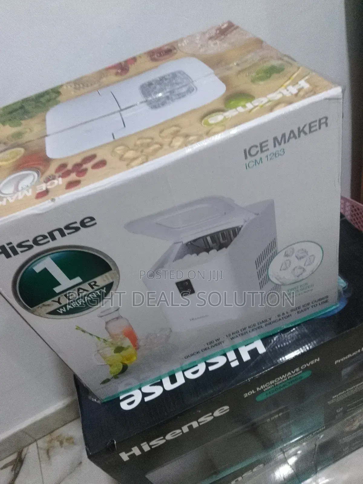 Sleek Design, Heavy Duty Output: The Hisense 12kg Ice Maker