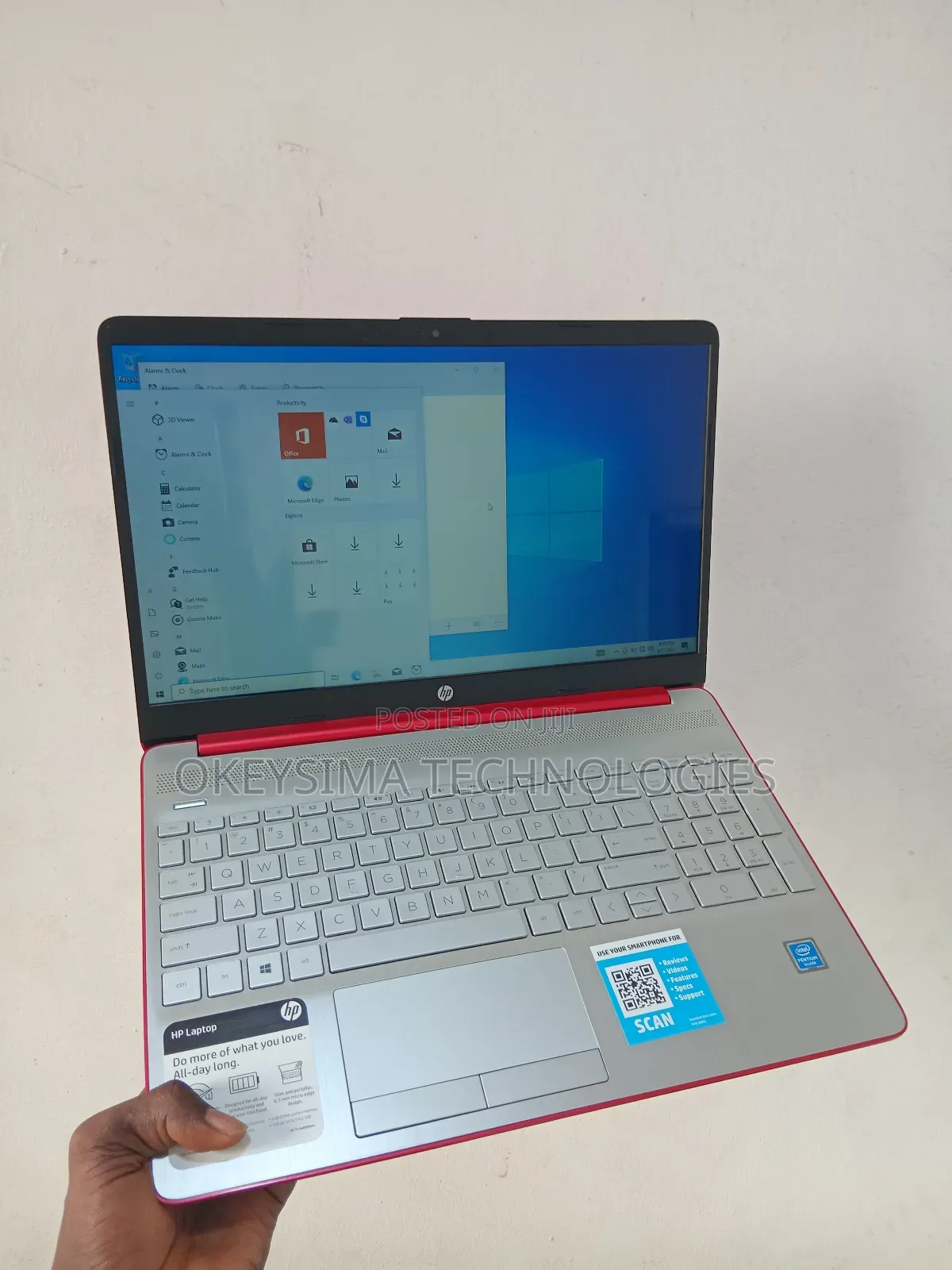 Laptop HP 15-F272wm 4GB Intel Pentium SSD 128GB