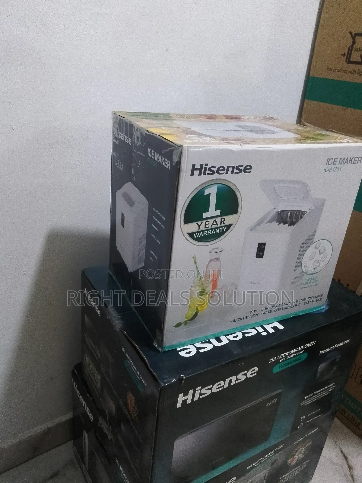 Uninterrupted Ice Supply Guaranteed: Hisense 12kg/Day Ice Maker