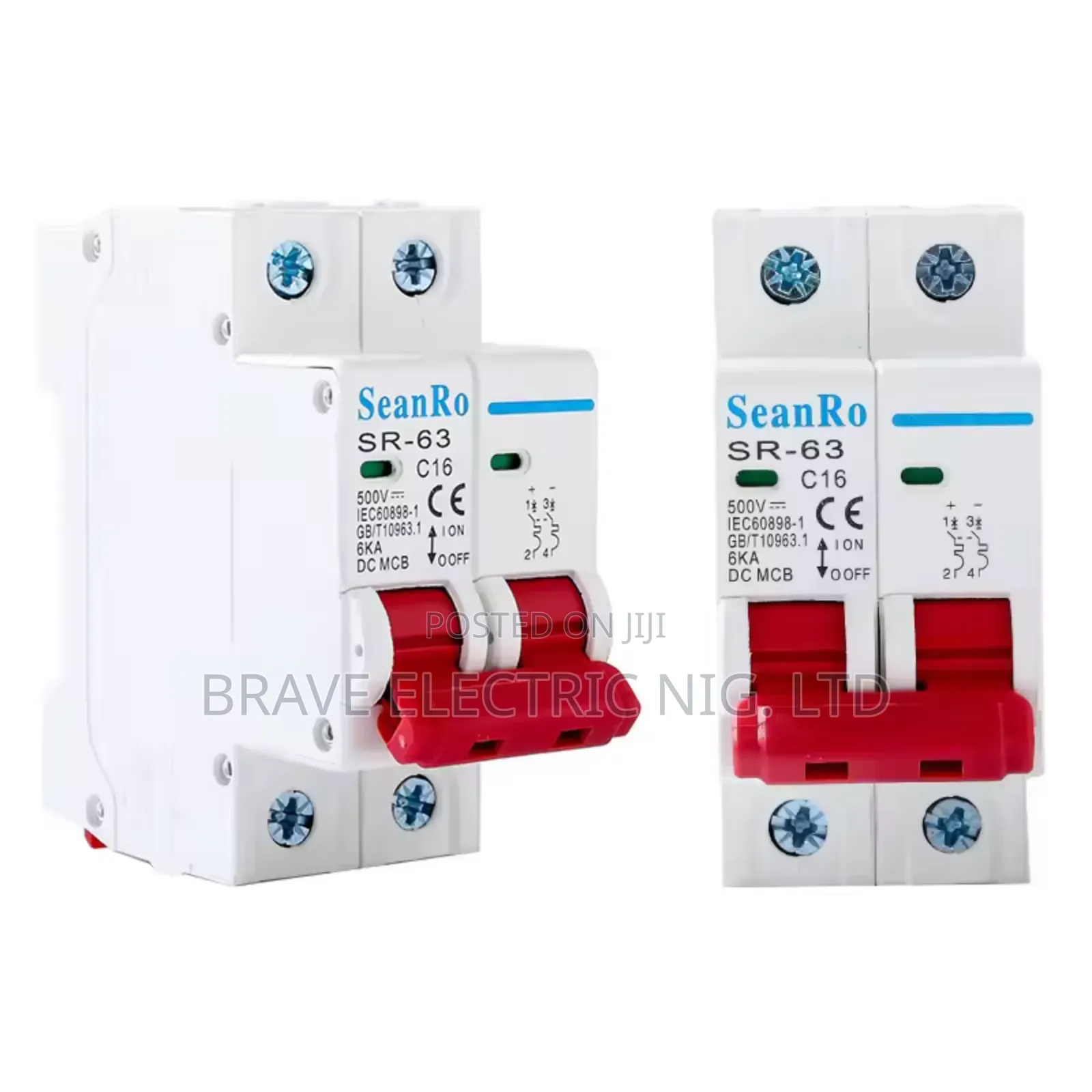 2p 16a-63a Dc Seanro Circuit Breaker