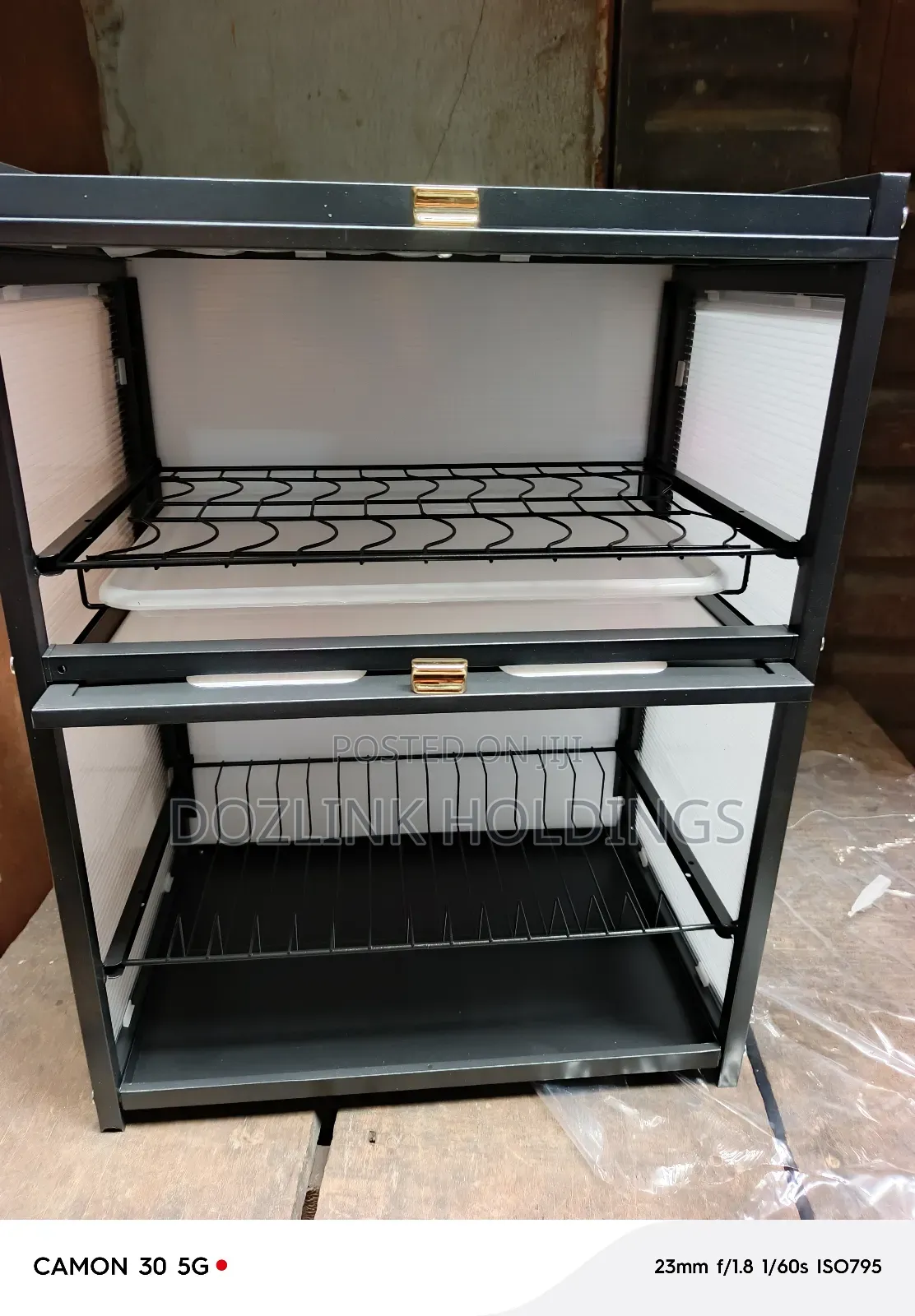 2 Layers Cabinet Dish Rack
