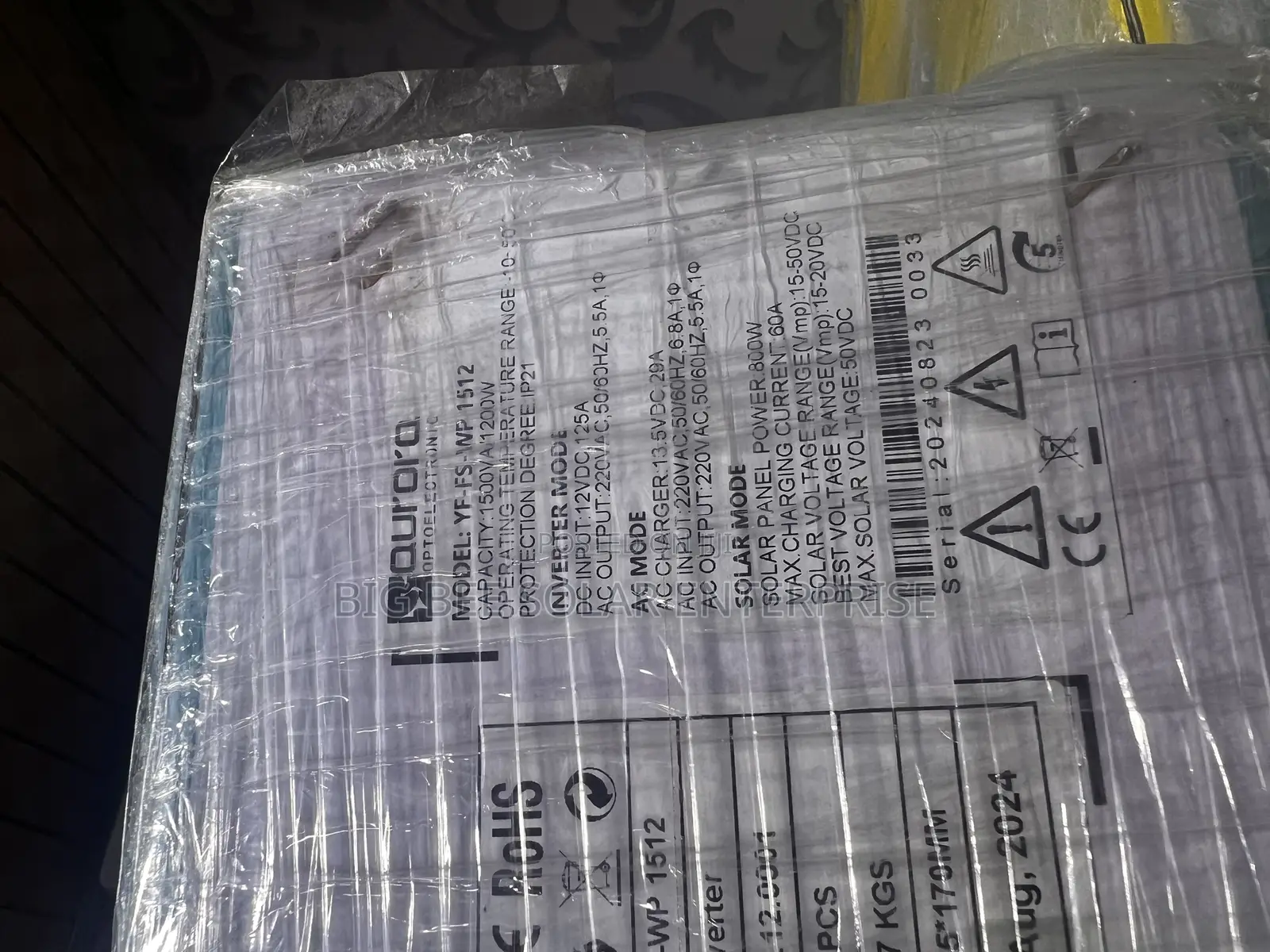 1.5kva 12v Aurora Transformer Based Hybrid Inverter