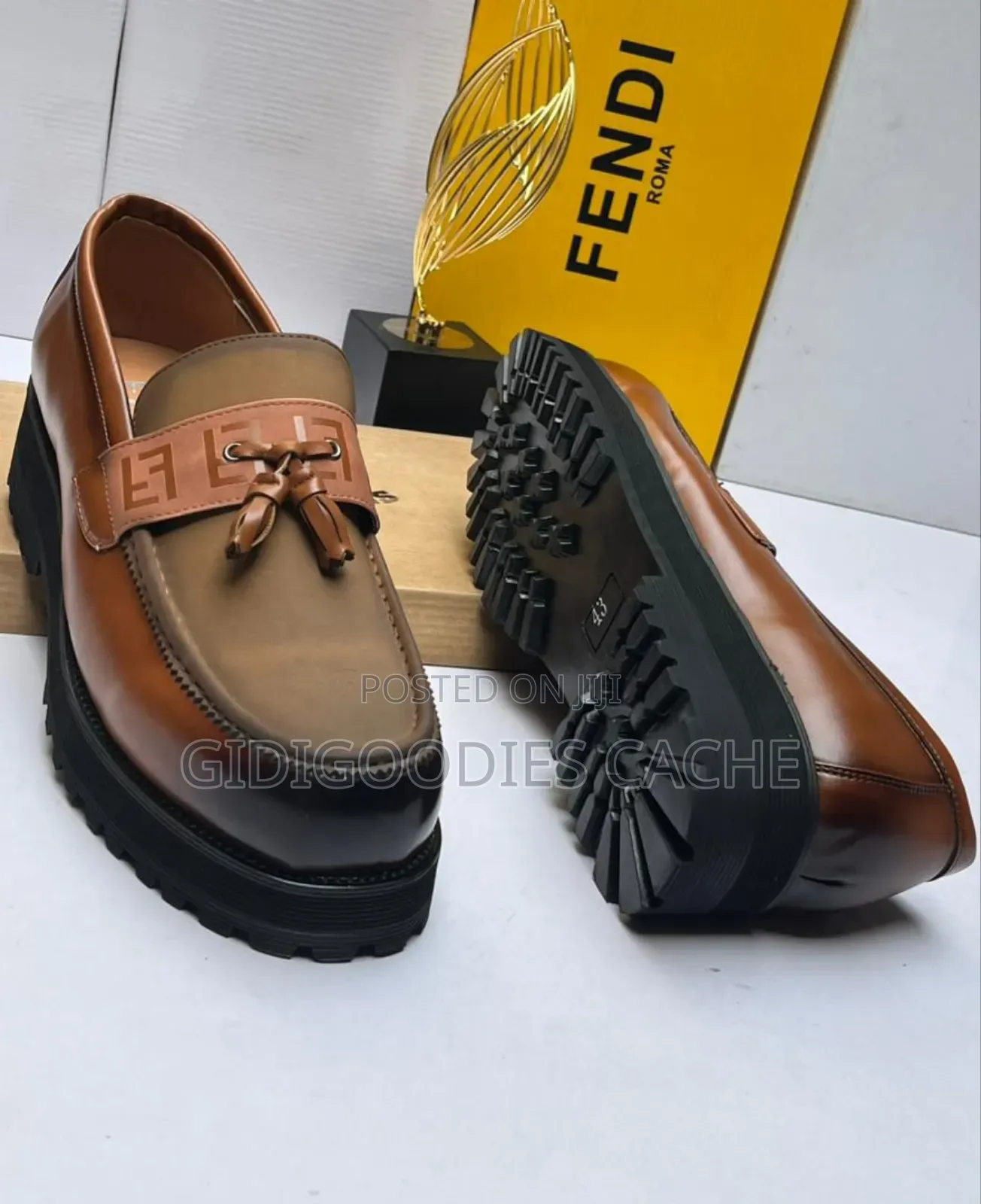 Fendi Chunky Tassel Shoes