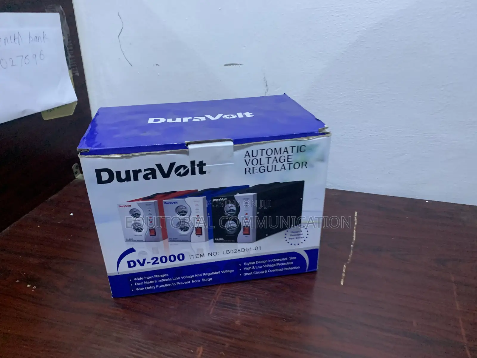 Duravolt 2000w Electrical Protection Stabilizer