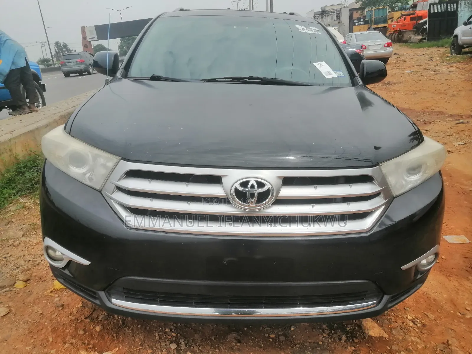 Toyota Highlander SE 2012 Black