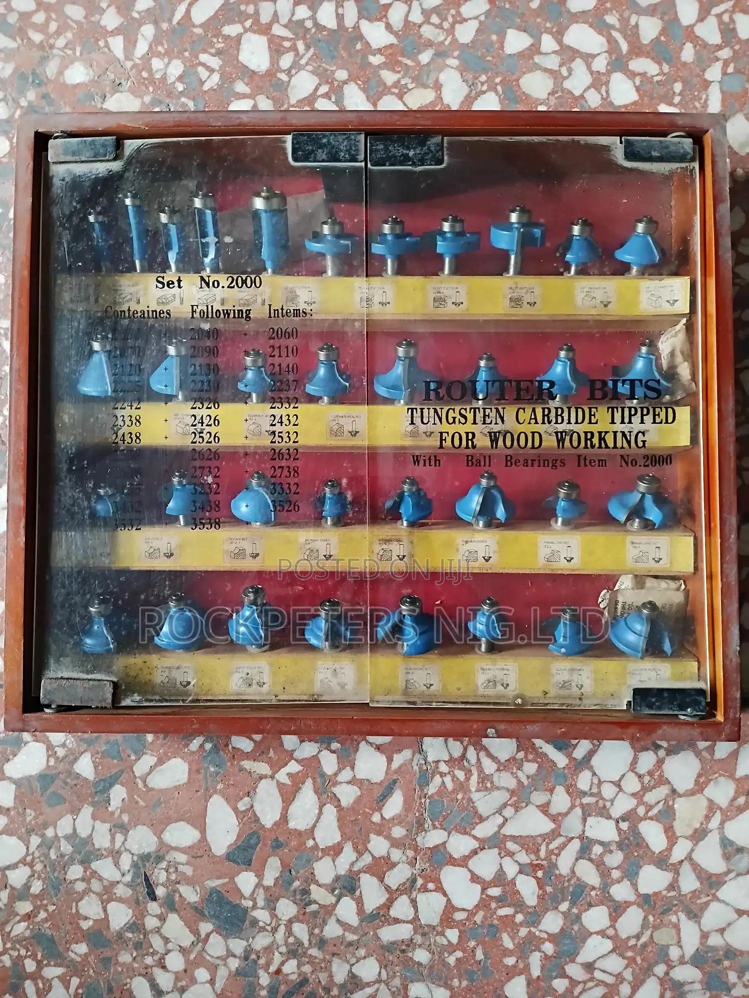 Magnum Tc-035a 1/2" 35pcs Router Bits A