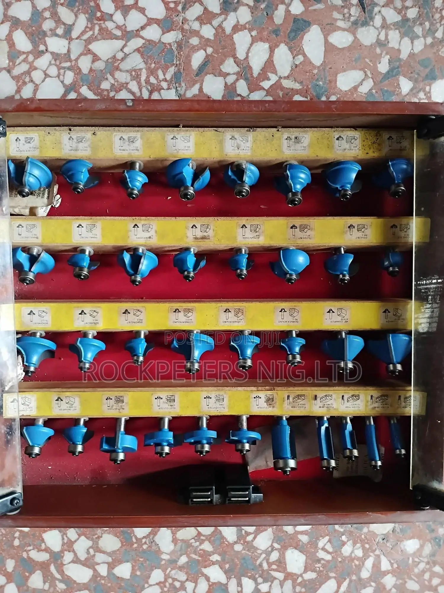 Magnum Tc-035a 1/2" 35pcs Router Bits A