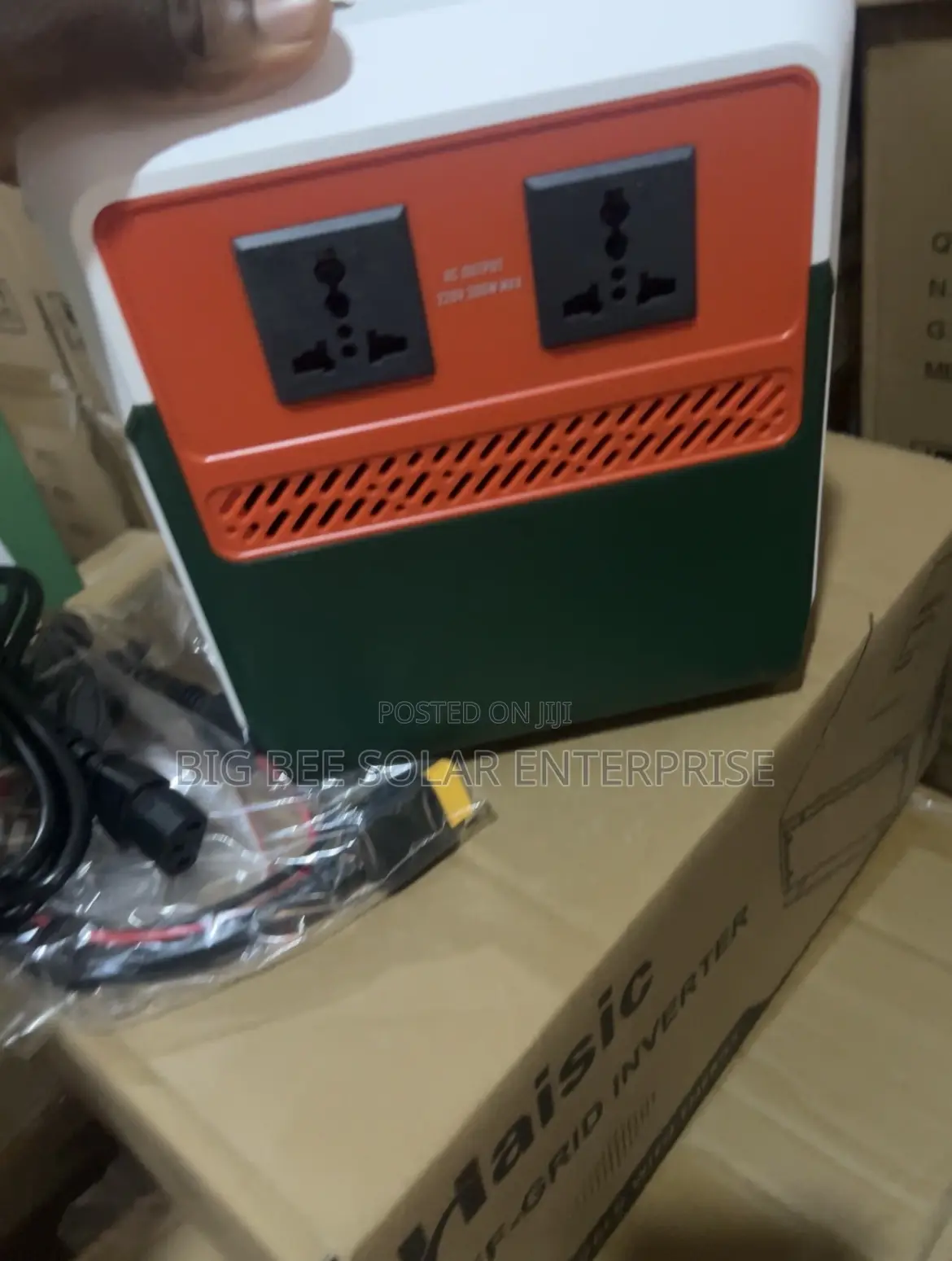 1kwh Pro Cola Solar Generator With 1 400w Panel and 4mm Dc Cable
