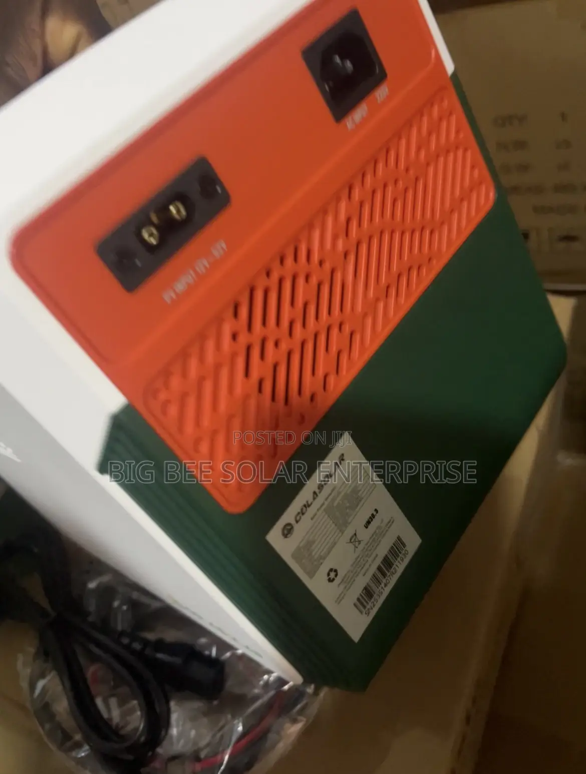 1kwh Pro Cola Solar Generator With 1 400w Panel and 4mm Dc Cable