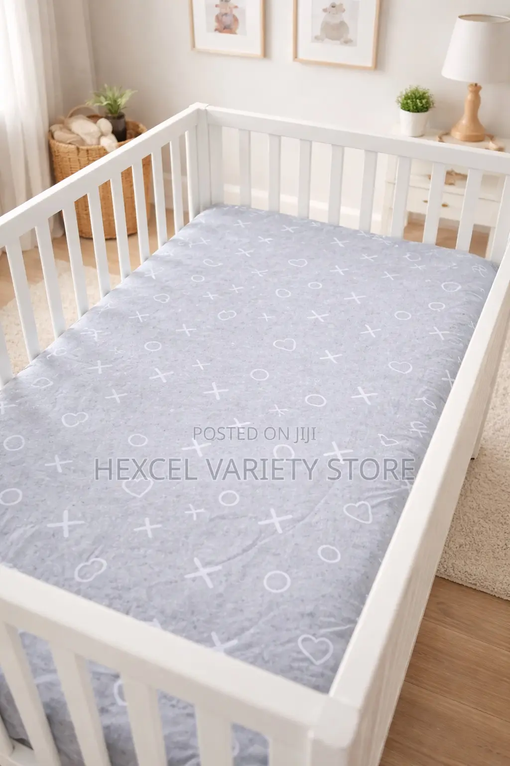 Cotton Bedsheet (Baby Cot) - Skin Friendly