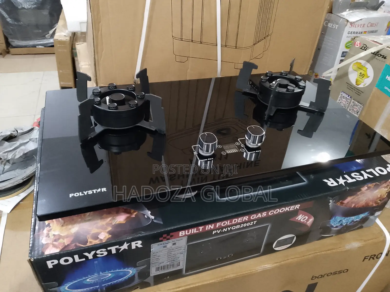 Polystar Pv-nyqb2002t Metal Body Gas Stove
