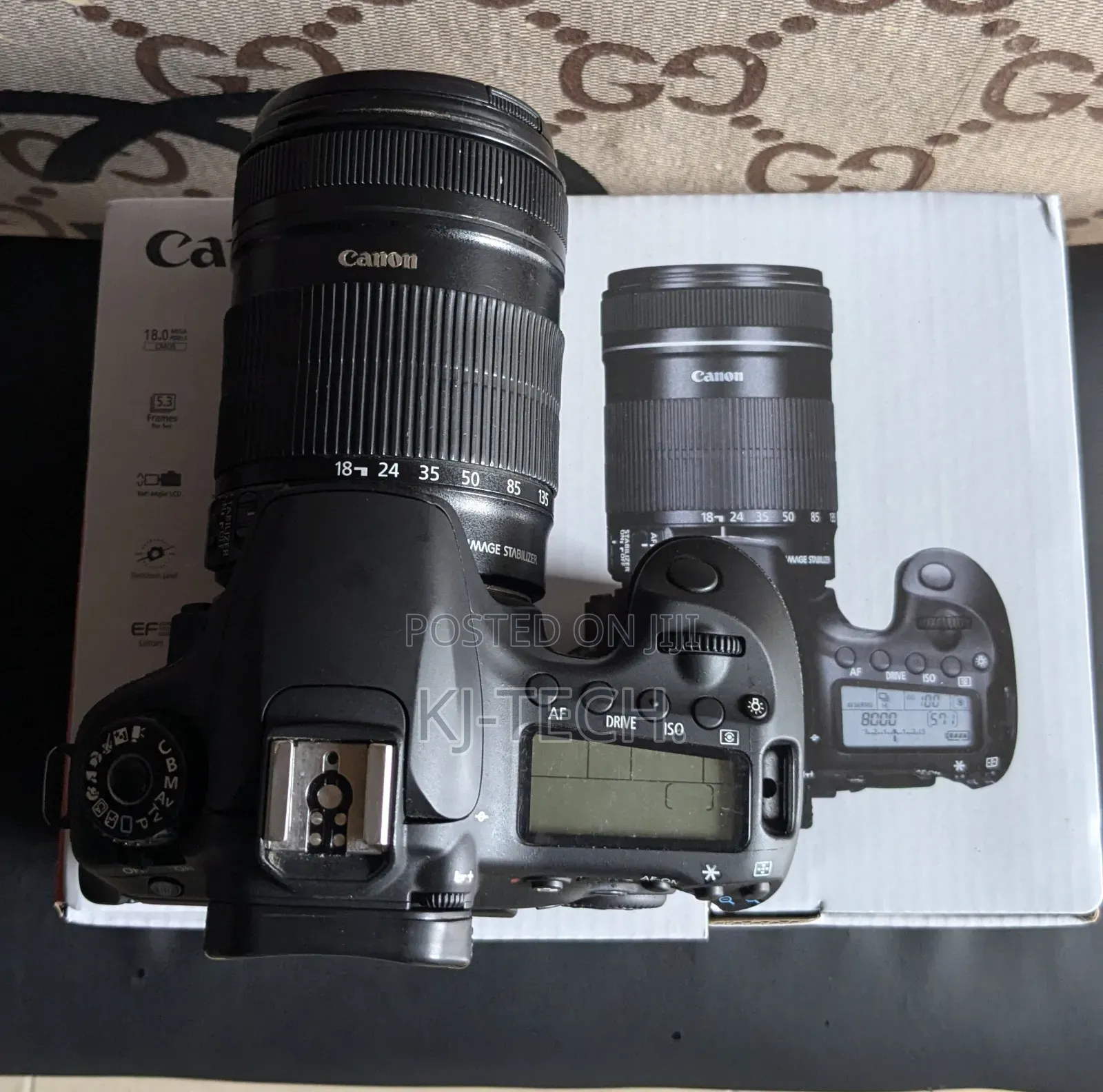 Canon 60d With 18-135mn Lens